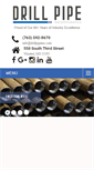 Mobile Screenshot of drillpipeinc.com
